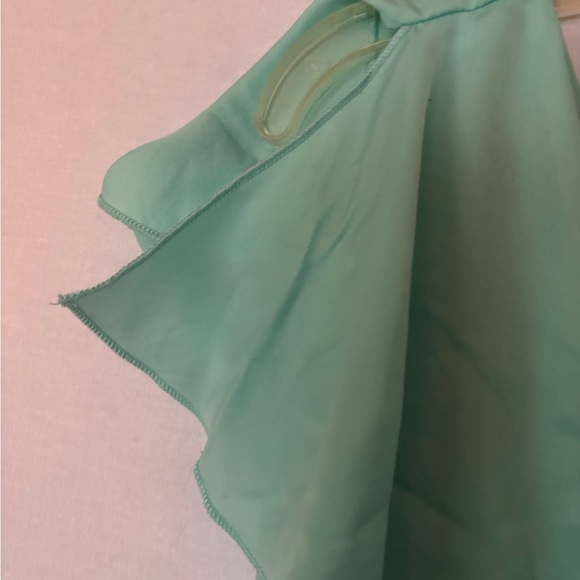 Mint Green Ruffle Dress - Picture 4 of 7